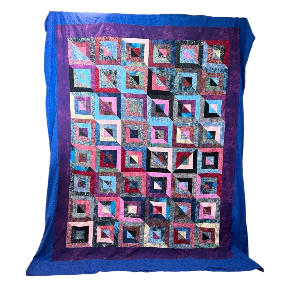 King Size Patchwork Duvet Cover